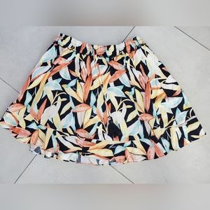Large floral skirt